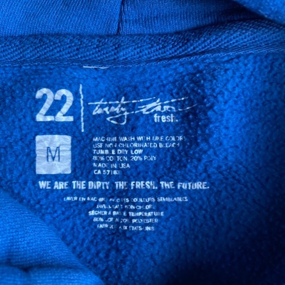 22 Fresh hoodie blue pullover - Picture 3 of 4